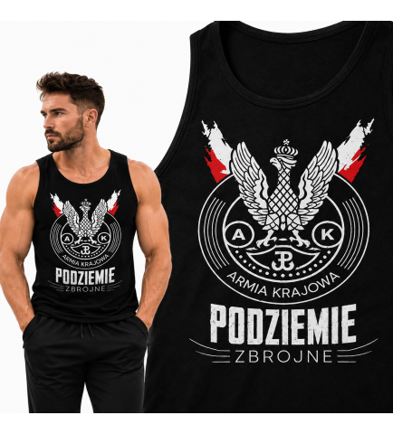 tank-top patriotyczny AK PODZIEMIE ZBROJNE